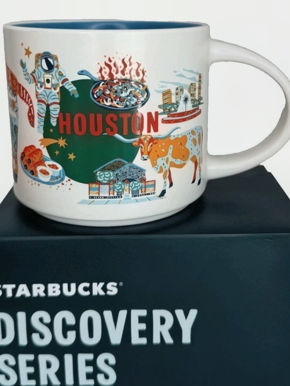 Starbucks HOUSTON Texas Discovery Series Collection Ceramic Coffee Cup Mug New